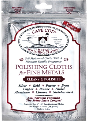 Cape Cod Metal Polishing Cloths