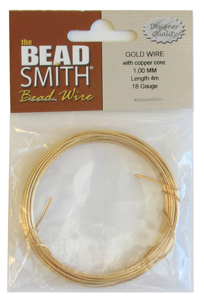 Beading Wire German Gold