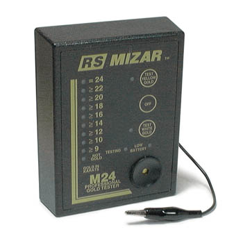 Gold Tester Electronic RS Mizar M-24-