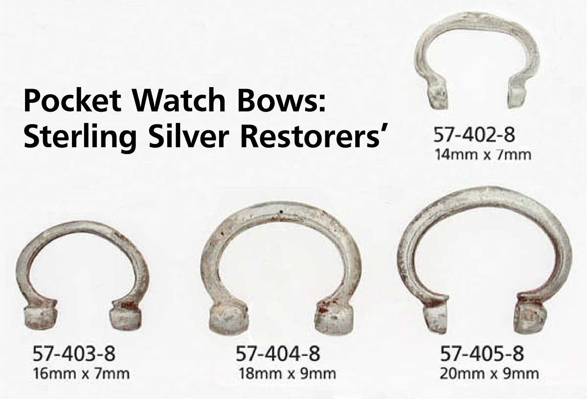 Pocket Watch Bows: Sterling Silver Restorers'