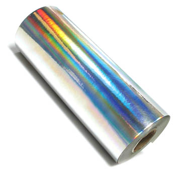 Holographic Metal #m9383 Hollow Rainbow Gold - Gift Wrap - 24 X
