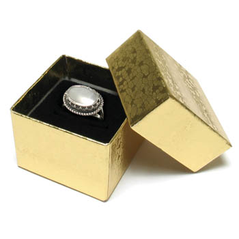 Ring Box, Gold Foil