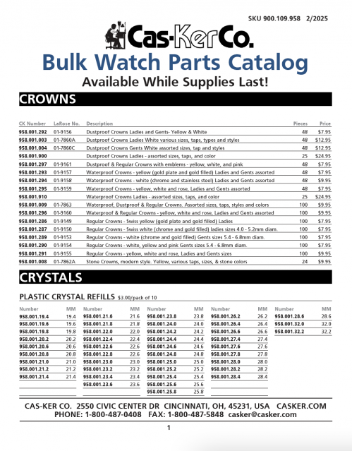 Bulk-Watch-Parts-Catalog