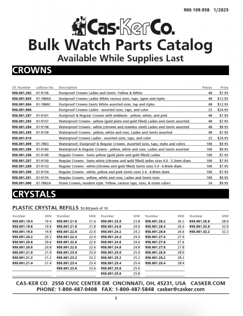 Bulk-Watch-Parts-Cover